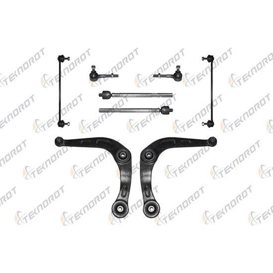 teknorot-on-duzen-seti-sag-sol-takim-salincak-rotbasi-rotmili-z-rot-p206-9808-3521s1-3521h9-3520w0